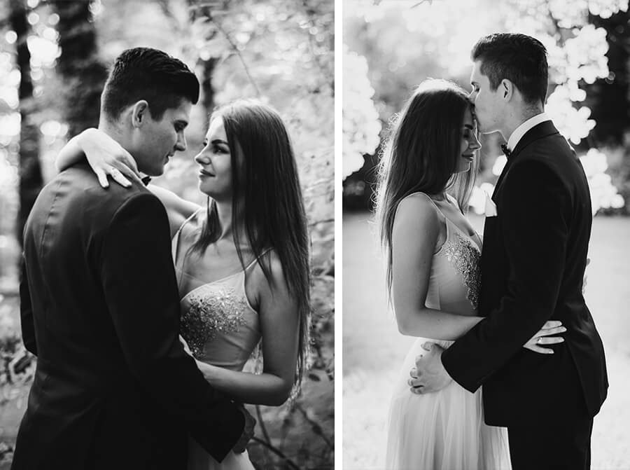 sesja poślubna w parku