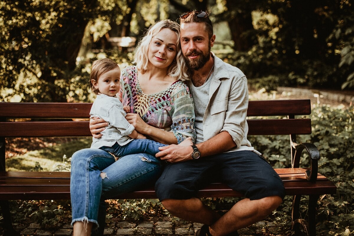 Sesja rodzinna w Ogrodzie Botanicznym