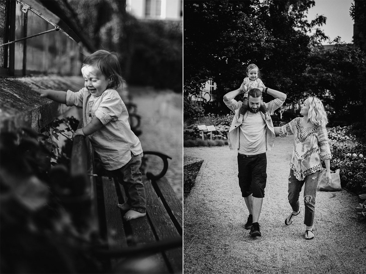 Sesja rodzinna w Ogrodzie Botanicznym