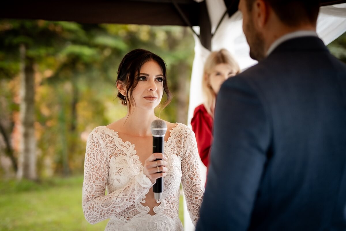 wesele Stara Garbarnia - ślub w plenerze