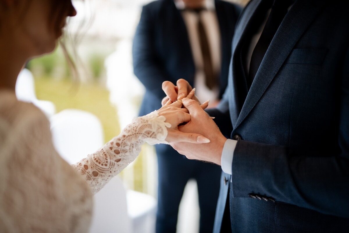 wesele Stara Garbarnia - ślub w plenerze