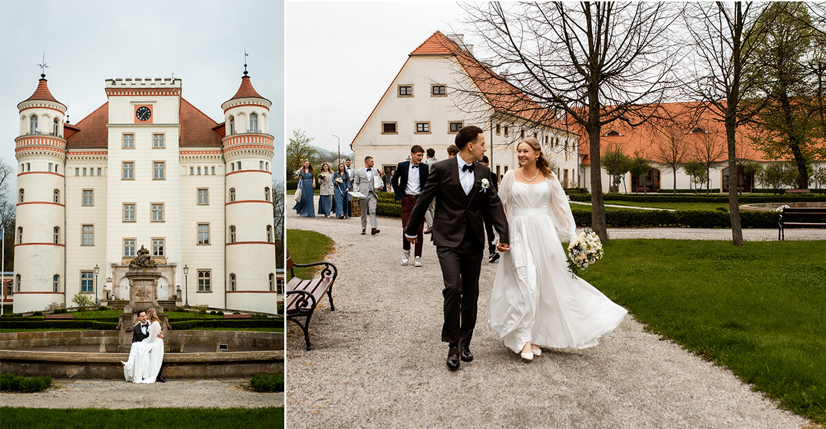 Sale Weselne Dolnośląskie, Pałac Wojanów