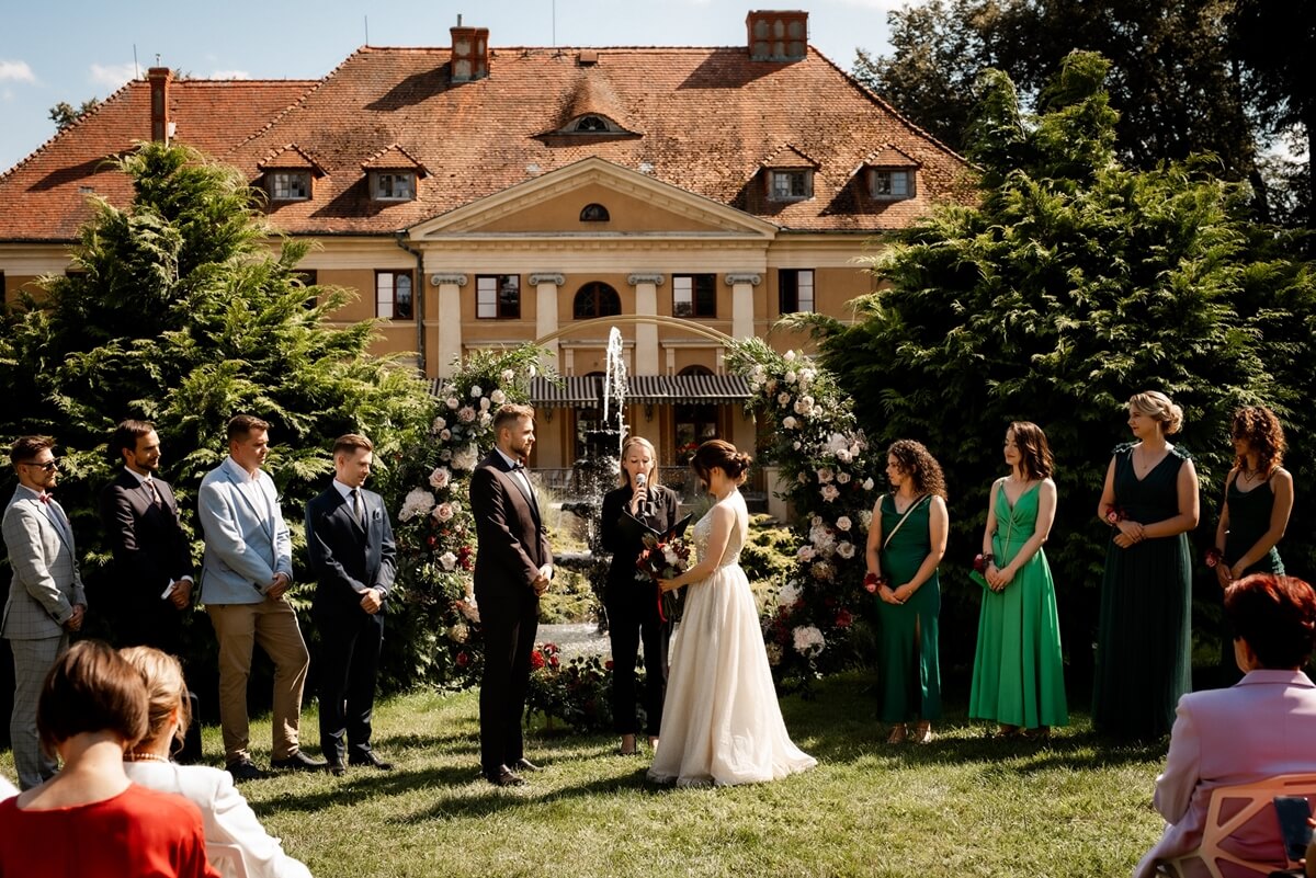 Stary Folwark Machnice - ślub w plenerze