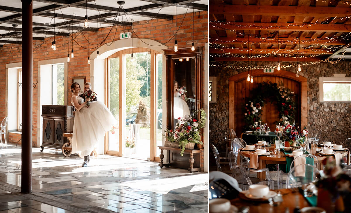 Stary Folwark Machnice Wzgórze 208 - sala weselna