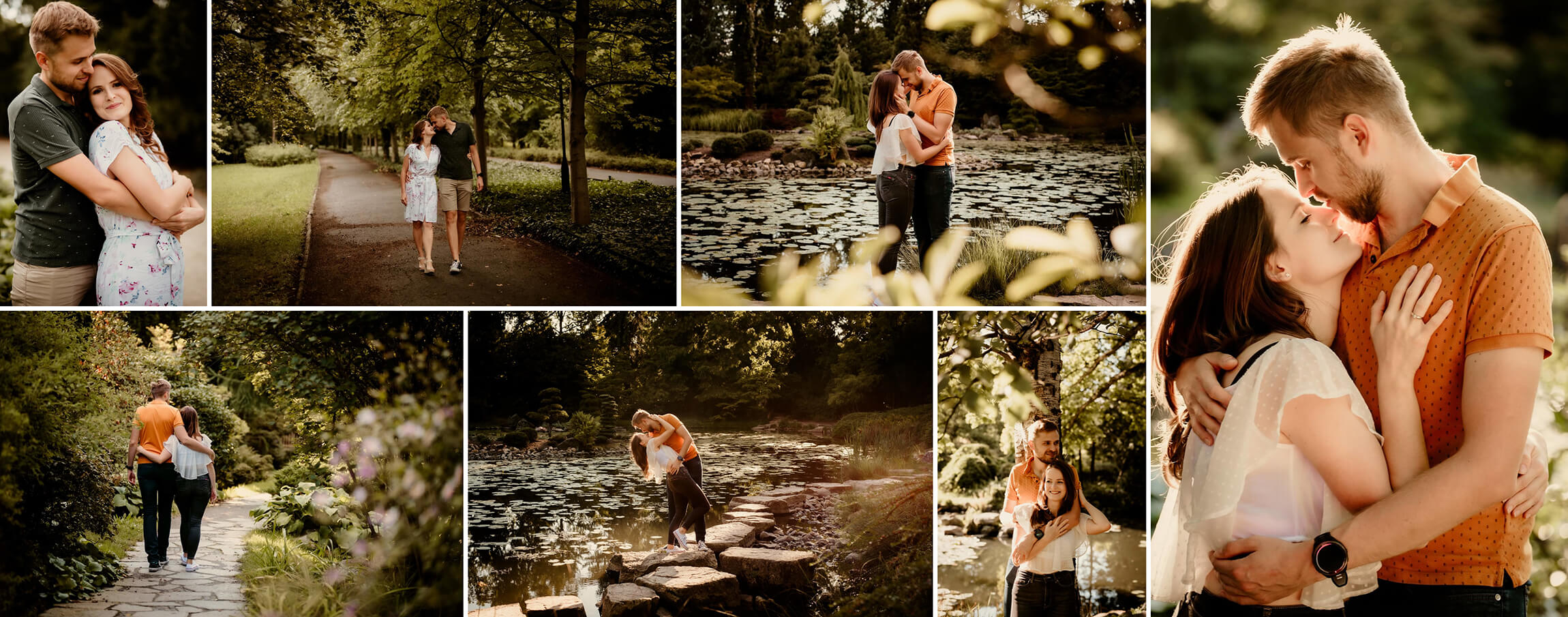 Sesja narzeczeńska Ogród Japoński we Wrocławiu