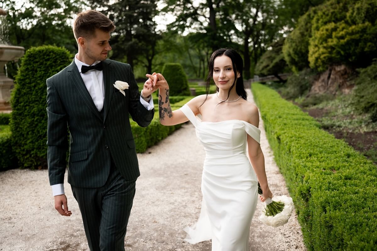 Wesele Zamek Książ - sesja ślubna